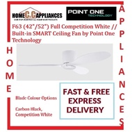 Point One Technology F63 Smart Ceiling Fan PZERO Series