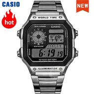 Casio watch Explosion watch men set luxury LED military digital watch sport quartz men watch relogio masculinoAE-1200WHD-1A