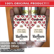 Original! Skin / Garskin Mod Vape Voopoo Drag - Marlboro Girl