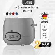 Nồi cơm điện Lebenlang LBL0589 dung tích 1200ml công suất 500W thiết kế đơn giản hiện đại  cho 