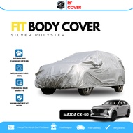 Mazda CX60 Car Cover All New Mazda CX 60 type fit silver polyester car Body Cover