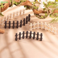 Mypink Microlandscape Log Fence Home Accessories Small Fence Wooden Crafts Garden Miniature Home Dec