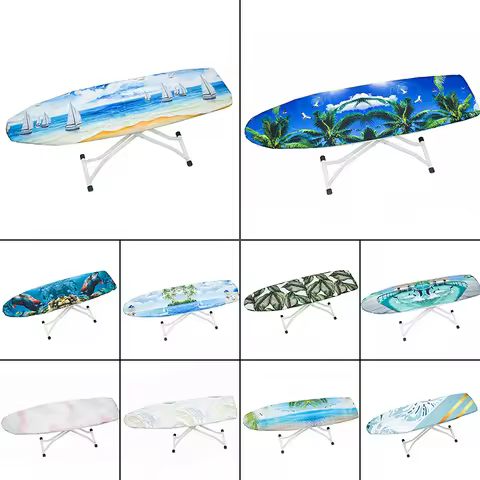 Canvas Ironing Board Cover Heat Resistant Printed Ironing Board Cover Ironing Board Accessories Prot