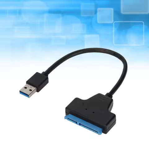 Durable 5Gbps USB 3.0 To SATA3.0Adapter Plug and Play High Speed SATA3.0 To USB Adapter USB To SATA3