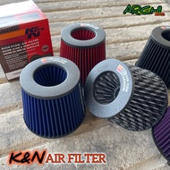 AIR FILTER K&N 3IN1 For Racing Fans There Are 5 Colors. Mouth Size 3.0/3.5/4.0 Inches Is A Replaceme