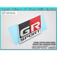 プリウスα【TOYOTA】ZVW40トヨタPRIUSアルファ純正JPエンブレム-フロントGR-SPORTマーク/USDM国内仕様JDMガズーレーシングGRスポーツAlpha