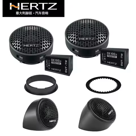 Brand New Hertz Car Tweeter Dt24.3, Non-Destructive Modification of the Tweeter, Tweeter Equipped wi