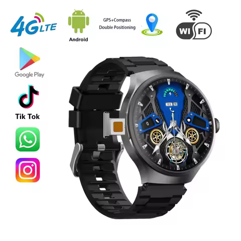 VP50 Smart Watch 5G Android Smartwatch 1.75'' Amoled Larger Screen 1500Mah Battery 800W Rotary HD Ca