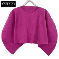二手 Issey Miyake MI22KJ241 粉紅褶皺襯衫