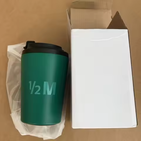 Wholesale Half m coffee cup Insulated cup stainless steel coffee cup insulated water hot and cold＆ic
