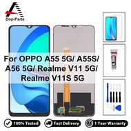 LCD chất lượng hàng đầu cho OPPO A55 A55S A56 Realme V11 V11S 5G PEMM00 CPH2309 hiển thị bộ linh kiệ