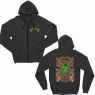JAKET ZIPPER KICAU MANIA BURUNG CUCAK IJO BIG SIZE JUMBO