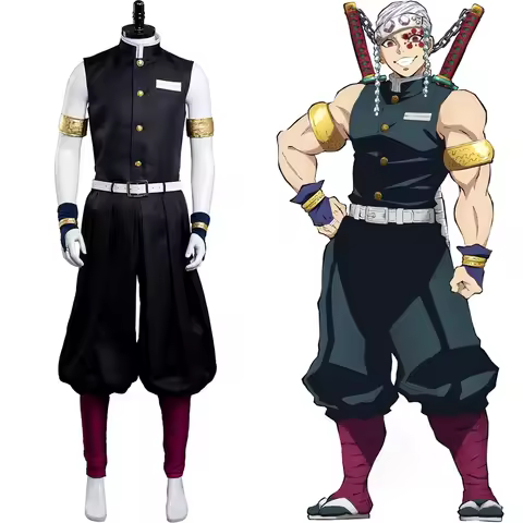 Anime Cosplay Uzui Tengen Cosplay Costume Outfits Uniform Halloween Carnival Suit