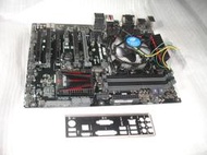 ASUS Z97-PRO GAMER主機板 + i5-4460 3.2G四核CPU “現貨 品號A架子