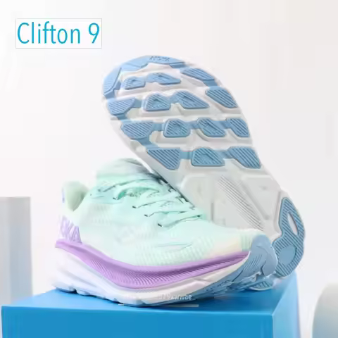 Brand Sneakers Clifton 9 Running Shoes Light Outdoor Sports Trainers Lifestyle Shock Absorption Athl