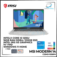 MSI Modern 14 C12MO-1036PH Intel i5 16GB RAM 512 SSD 14 FHD