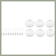 (QJWR) Stepper Motor Repair Kit - X27 168 - (6 Motor Kit + 10pcs Bulbs) Fits All 03-06 Silverados Ta