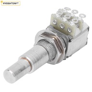 RYEIGHTONFT 2PCS Bass Guitar Potentiometer, B50K Value Mini Size Concentric Potentiometer, Premium M