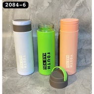 K-166 2084-6 - YOUTH Glass Bottle YOUTH 450ml Tumbler Bottle/ Water Bottle