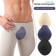[MRD]Men's Underwear Cup Enlarge Pad 3D Bulge Enhancing Cup Front Enlarge Sponge Pad for Swimwear Br