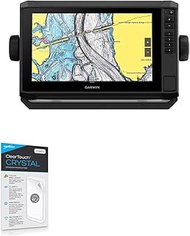 BoxWave Screen Protector Compatible With Garmin echoMAP UHD2 93sv - ClearTouch Crystal (2-Pack), HD 