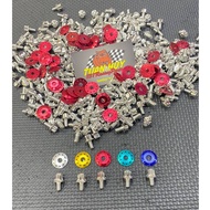 [Split rim + 6li10 stainless steel G3 cylinder] Combo of screws + lden to catch chain boxes, carte f