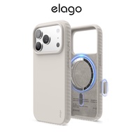 elago Magnetic Ridge Silicone Case Compatible with iPhone 17 Pro, iPhone 17 Pro Max