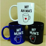 11oz Ceramic mug with "My MUM'S Mug" Print