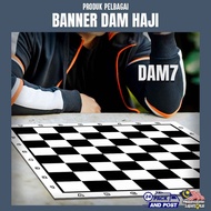 DAM HAJI / Dam Haji Saiz Kecil & Sederhana / Papan Catur / Checker / Chess