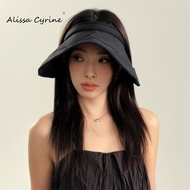 Alissa cyrineTopless Hat Sun Protection Hat Women's Summer Hat Women's Sun Hat UV Protection Sun Hat