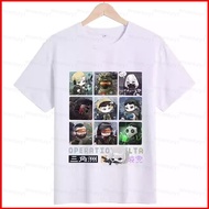 GC1 Delta Force Cosplay cloth summer T-shirt Anime Short Sleeve Top GC1