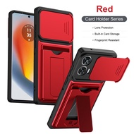 For Motorola Moto Edge 50 Fusion Case Moto G85 Cover Moto G96 Phone Case Card Slot Wallet Matte Skin