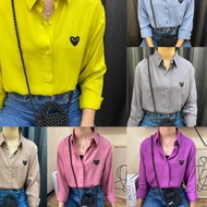 KEMEJA CDG PLAY SHIRT