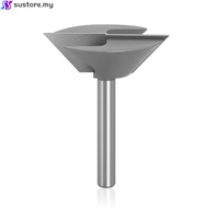 [SUSTORE] 8mm Shank Dovetail Joint Bottom Cleaning Router Bit Engraving Bit Milling Cutter