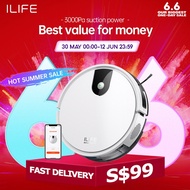 ILIFE V9 Navigation Smart Robot Vacuum Cleaner Mopping Robot 3000Pa Suction 2600mAh APP