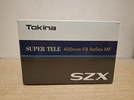 Tokina SZX 400mm F8 Reflex MF 鏡頭