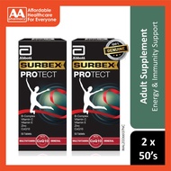 Surbex Protect (Multivitamin, Mineral with CoQ10) Tablet 2x50's [Twinpack]