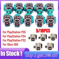 ☾✿ 10/5pcs 3D Analog Joystick Stick Sensor Module Potentiometer Thumb Stick Replacement Parts for PlayStation PS5/PS4/PS2/Xbox 360