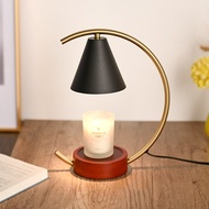 Candle Warmer Log Aromatherapy Melting Wax Lamp Candle Bedroom Table NightLight