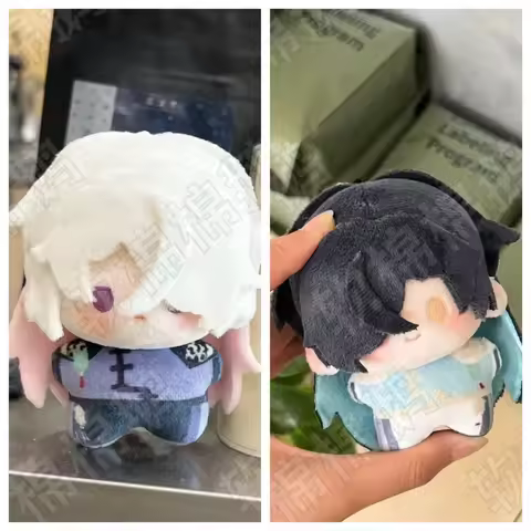 Game Identity V Cosplay White Guard Black Guard Wu Chang 2025 New Adorable Soft 10cm Backpack Pendan