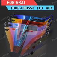 Compatible with ARAI TOUR-CROSS3 TX3 XD4 Windshield Sun Visor Helmet Lens Anti-Ultraviolet