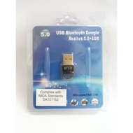 Real Bluetooth Version 5.0 + EDR USB Receiver Dongle Transmitter for PC Computer Laptop IDA Approved