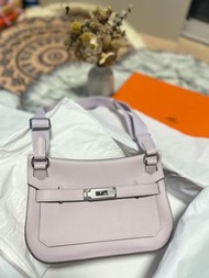 (現貨) Brand new Hermes Mini  Jypsiere Mauve Pale PHW（夢幻紫銀扣)