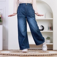 Dungdungkids Celana Kulot Skena Baggy Jeans Lilith Anak Perempuan 4 - 12 Tahun