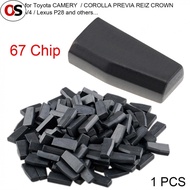OS Blank 4D67 ID67 Carbon Chip Car Key Transponder Chip  Fit for Toyota Car