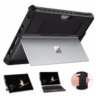 MoKo Case Fit Microsoft Surface Go 4 /Surface Go 3 / Surface Go 2 / Surface Go Case, All-in-One Protective Cover Case with Pen Holder Hand Strap, Compatible with Type Cover Keyboard