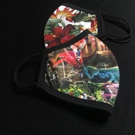 AMIGO TSHIRT MERDEKA EDITION 3 PLY LAYER FACEMASK ANTIBACTERIAL FABRIC QUALITY PRINT (WASHABLE)