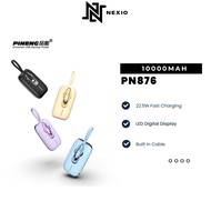 PINENG 22.5W 10,000mAh Fast Charging With Build-In Cables Power Bank PG-985 Powerbank Pineng PN876