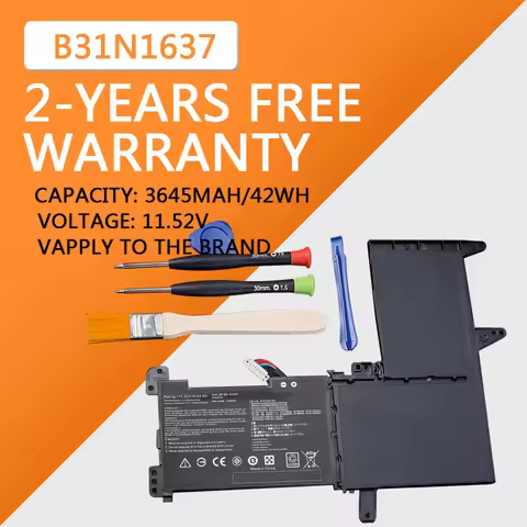 B31N1637 C31N1637 Battery For ASUS X510 X510UA X510UF X510UQ VivoBook S15 S510UA S510UQ S510UN S510U