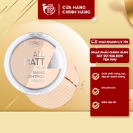 Phấn Phủ Dạng Nén Kiềm Dầu Catrice All Matt Plus Shine Control Powder #010 Transparent 10g